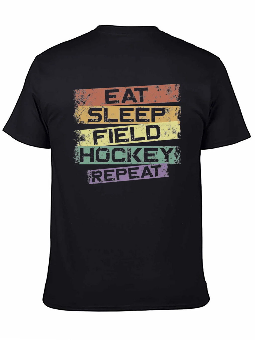 Eat Sleep Field Hockey Repeat T-Shirt product image 7