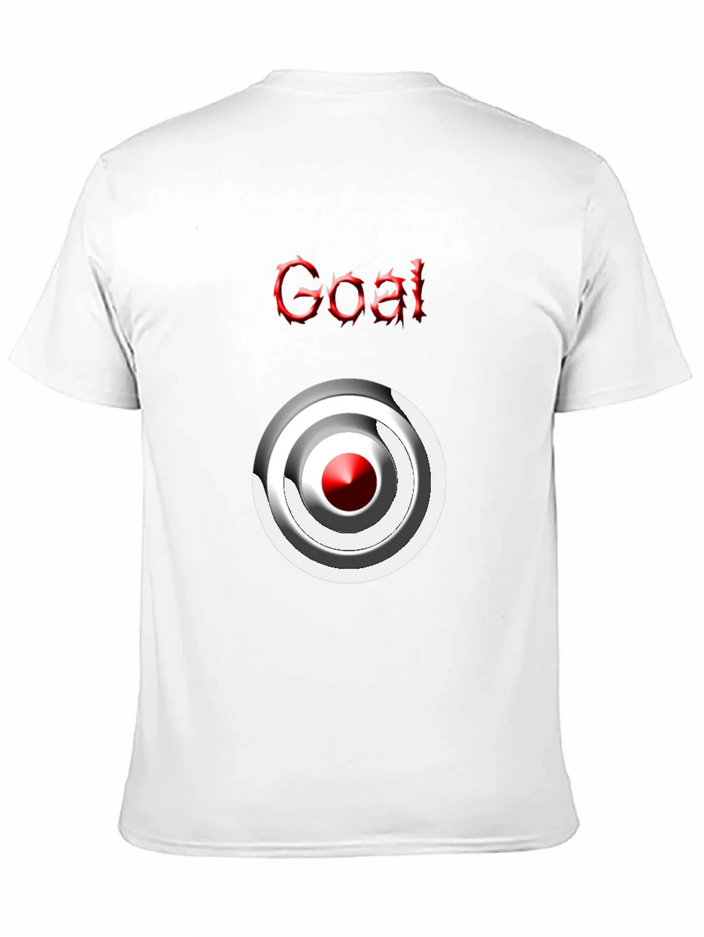 Goal T-shirt Target Graphic Tee Mens Casual product image 2