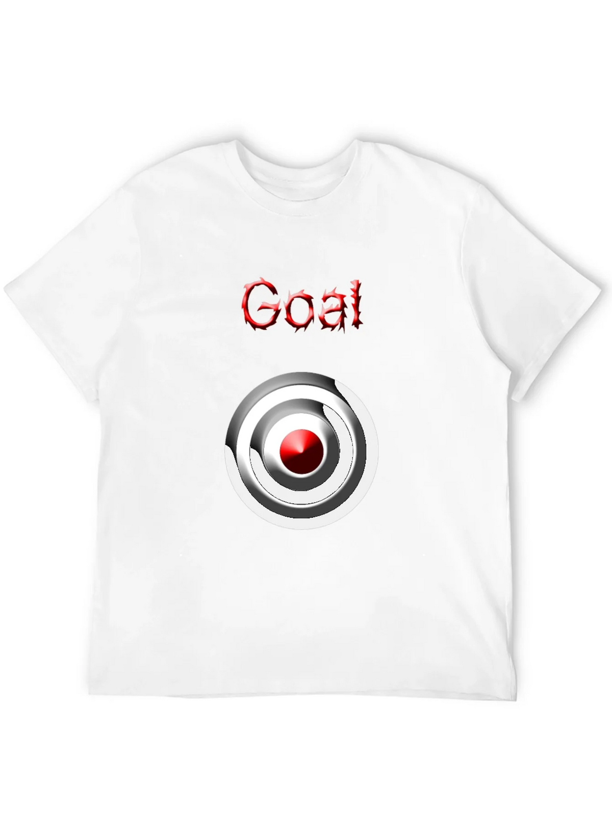 Goal T-shirt Target Graphic Tee Mens Casual product image 3