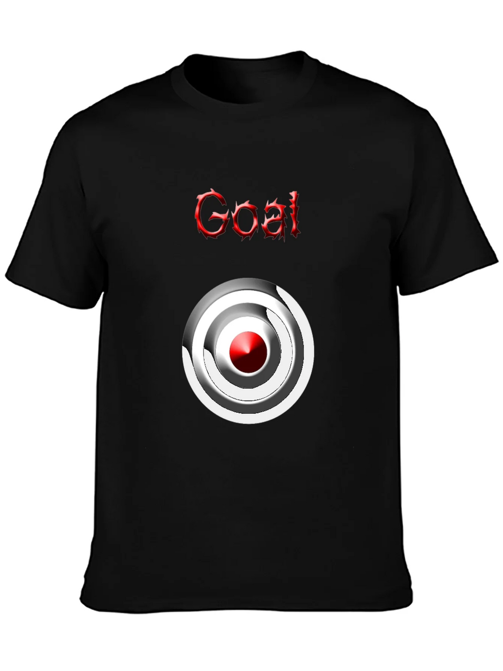 Goal T-shirt Target Graphic Tee Mens Casual product image 6