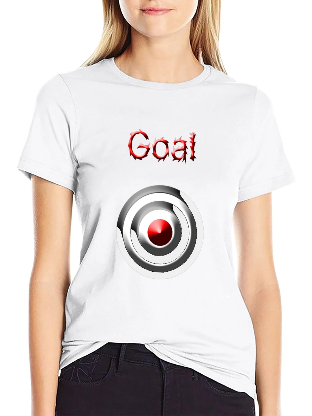 Goal T-shirt Target Graphic Tee Mens Casual product image 11