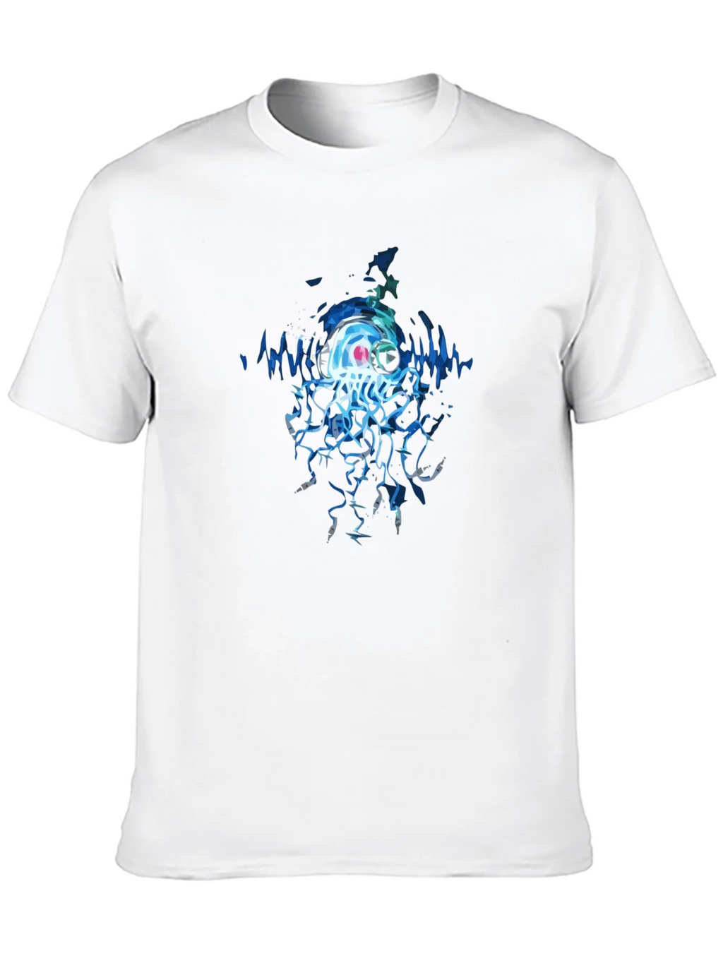 Jellyfish DJ Graphic Tee - Cool Black T-Shirt product image 12