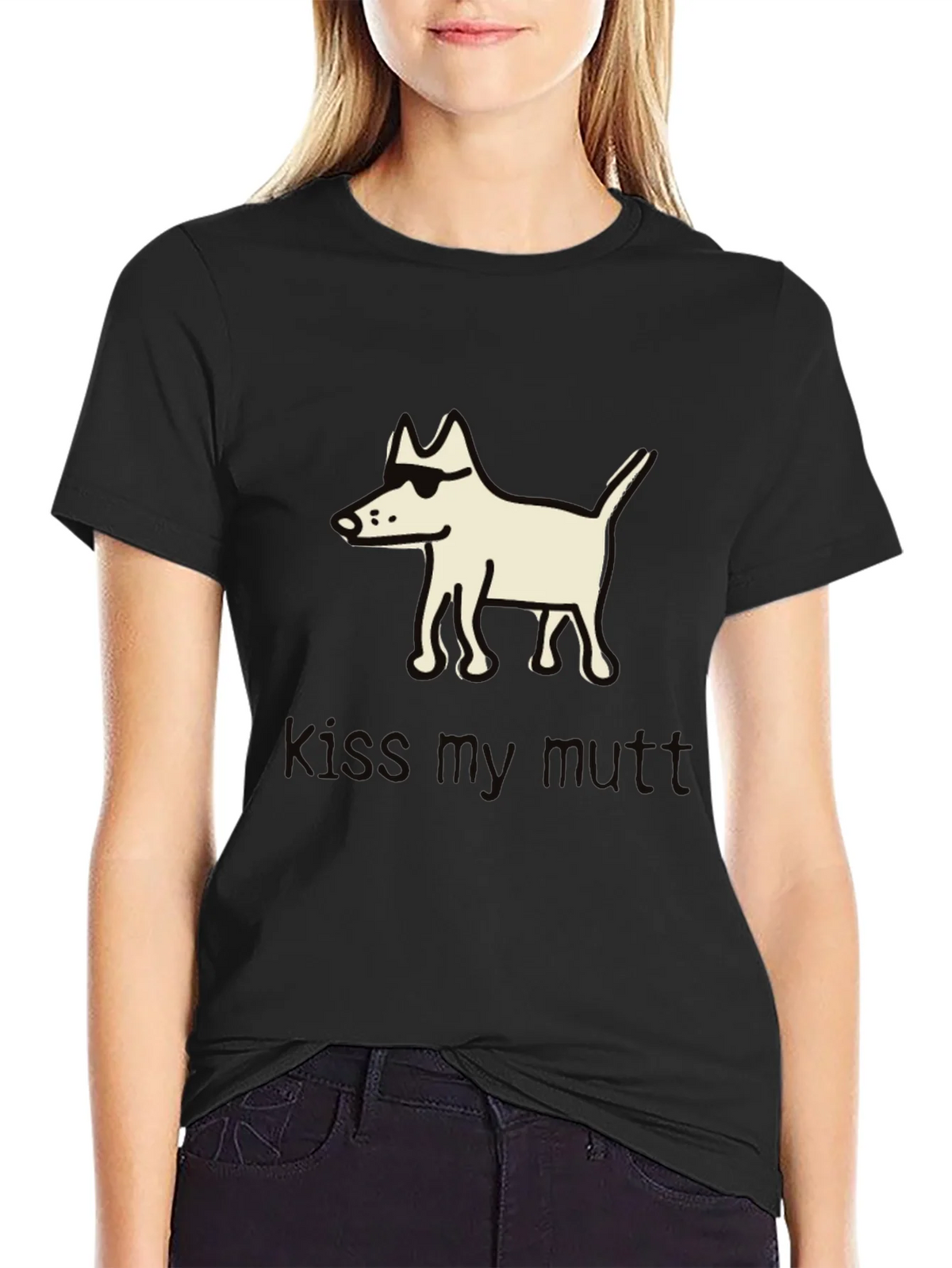 Cool Mutt T-Shirt - Black product image 5