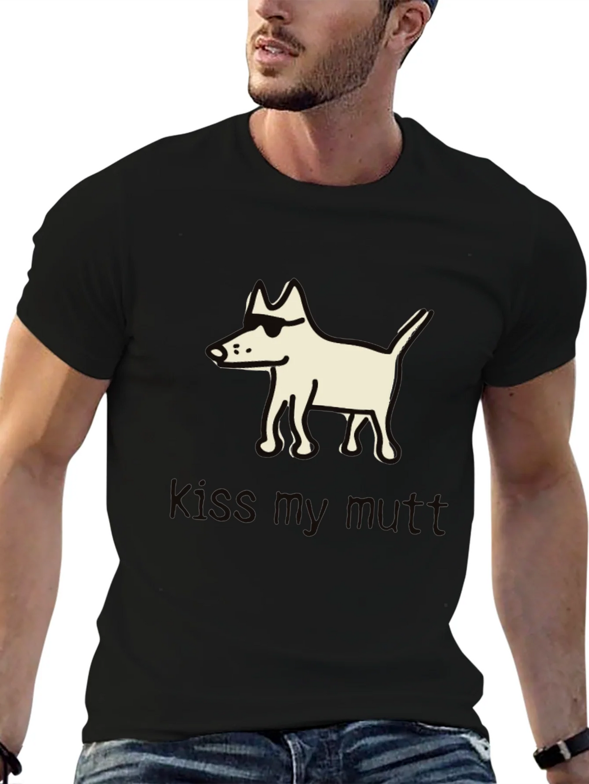 Cool Mutt T-Shirt - Black product image 9