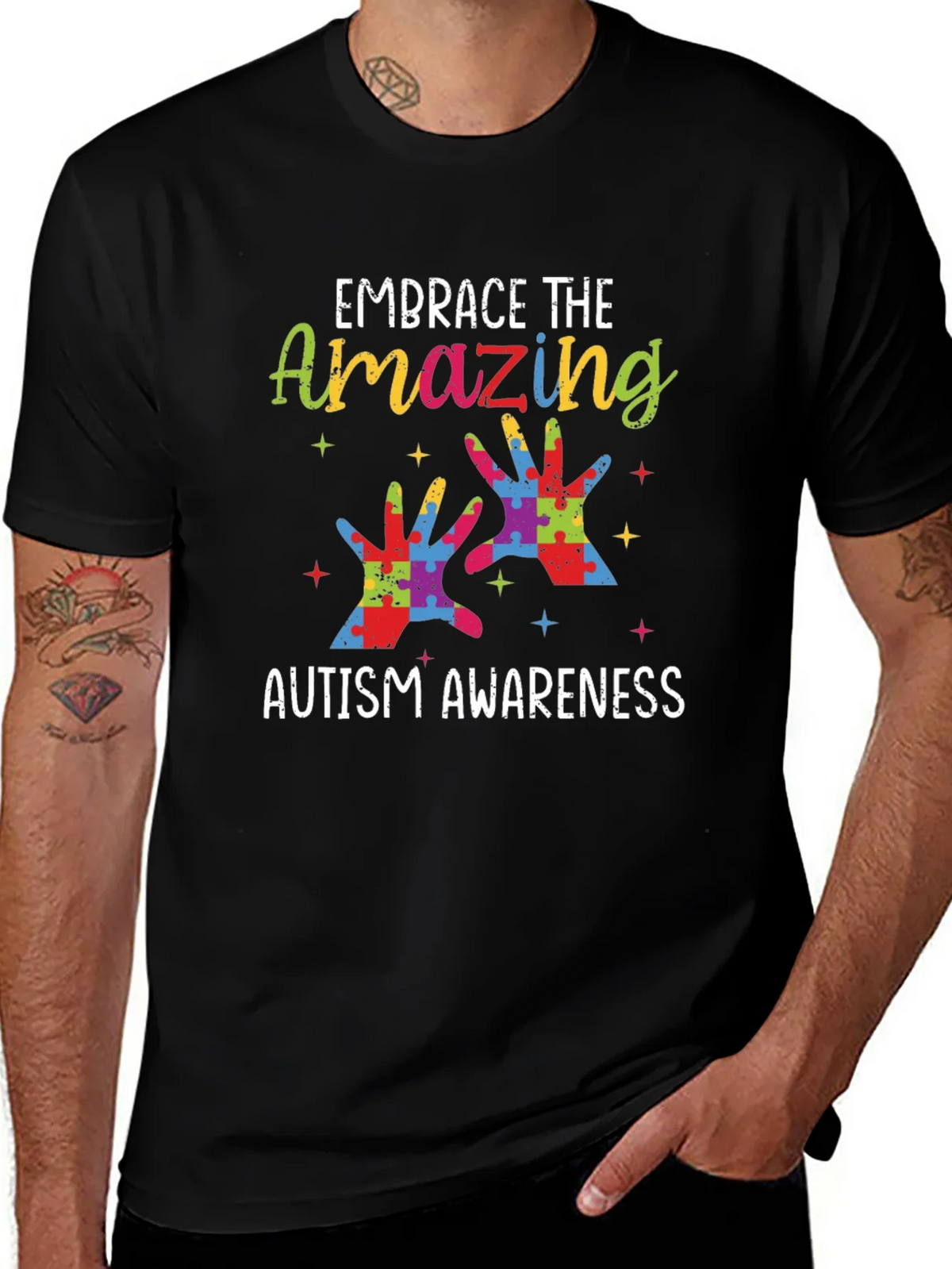 Autism Awareness T-Shirt: Embrace the Amazing product image 1