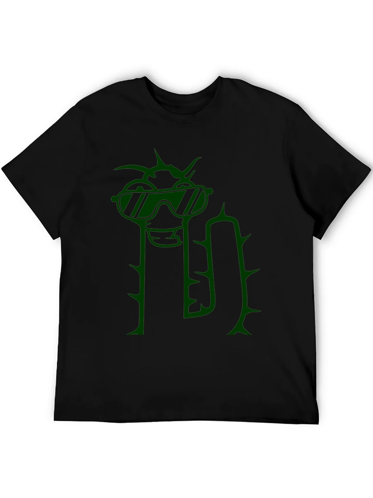 Cool Cactus Graphic Tee - Mens Black T-Shirt product image 8