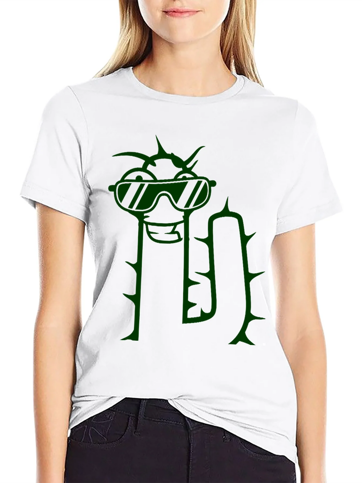 Cool Cactus Graphic Tee - Mens Black T-Shirt product image 11