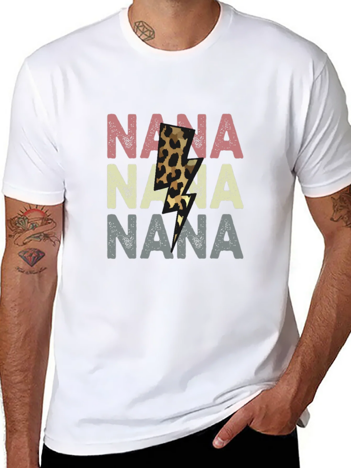 Nana Lightning Bolt T-Shirt - Graphic Tee for Grandmothers product image 10
