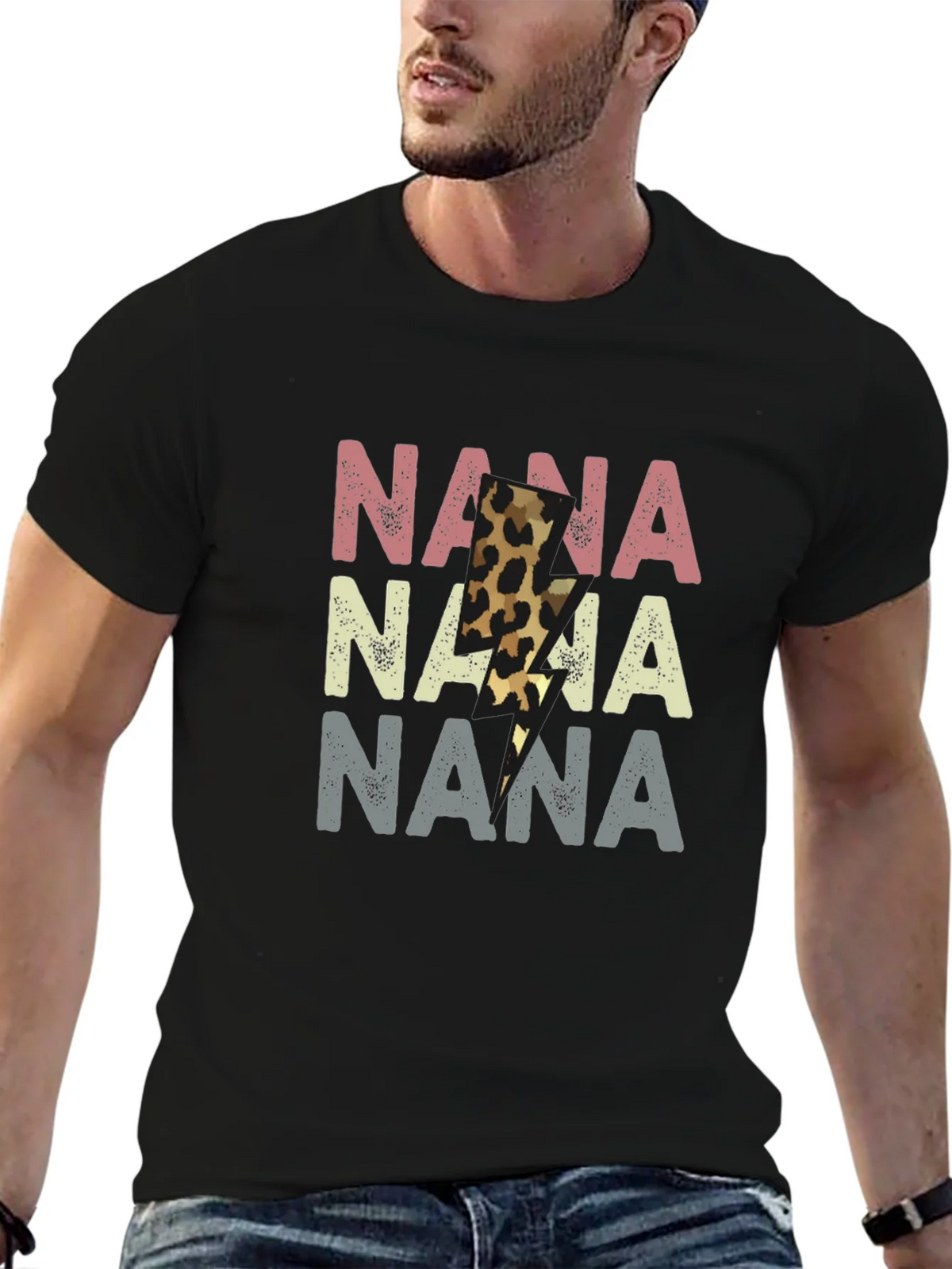 Nana Lightning Bolt T-Shirt - Graphic Tee for Grandmothers product image 9