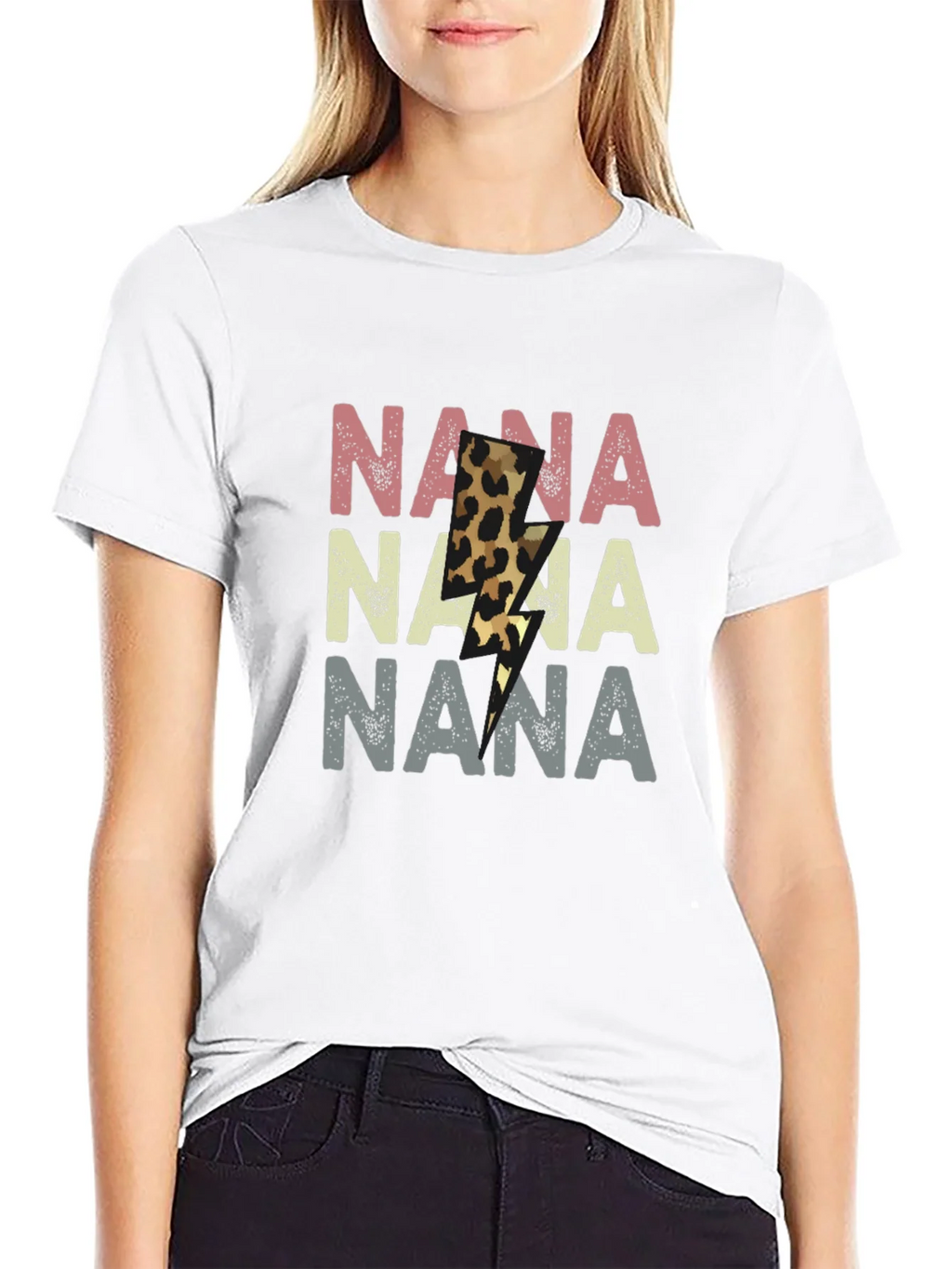 Nana Lightning Bolt T-Shirt - Graphic Tee for Grandmothers product image 11
