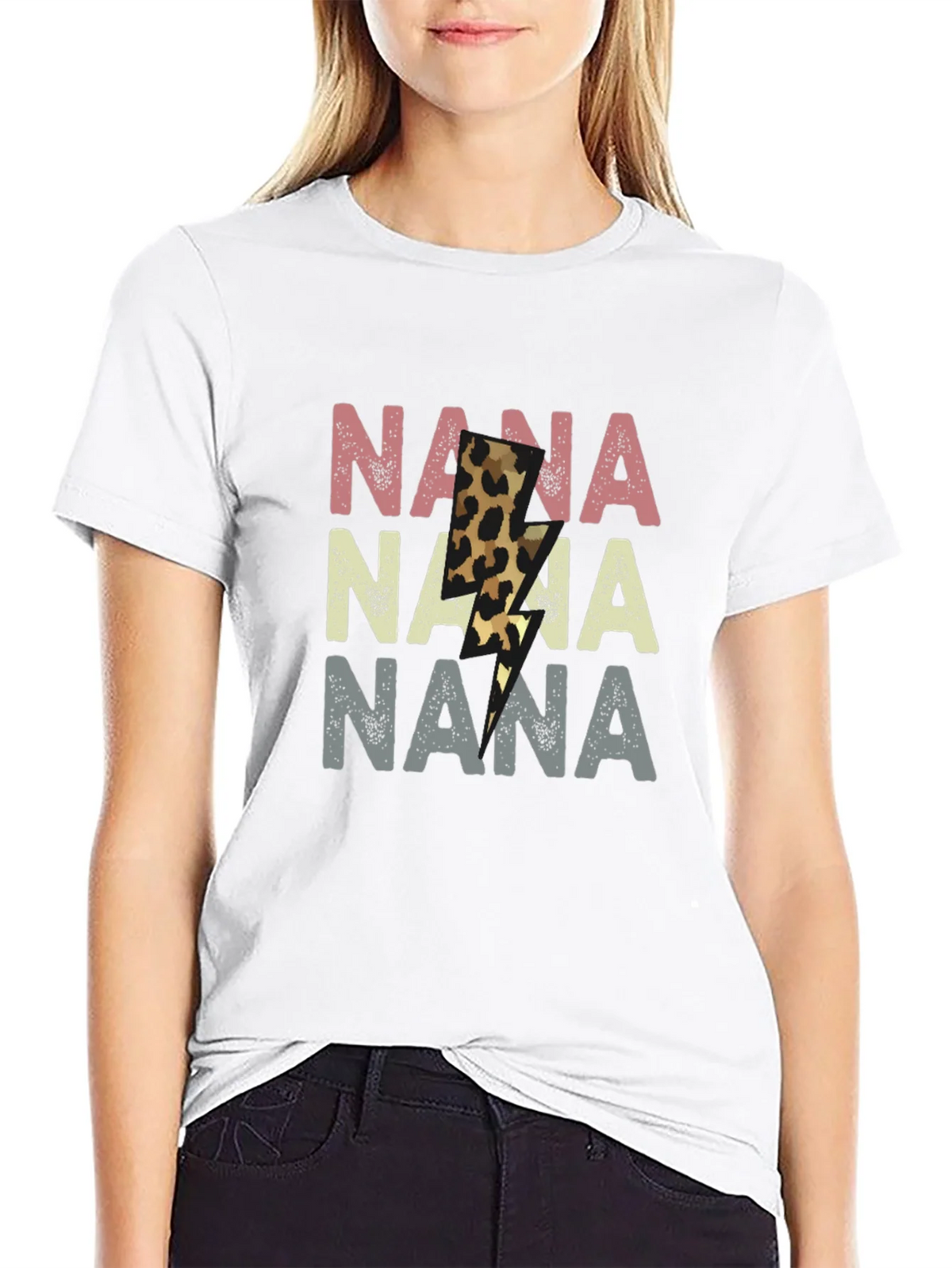 Nana Lightning Bolt T-Shirt - Graphic Tee for Grandmothers product image 11