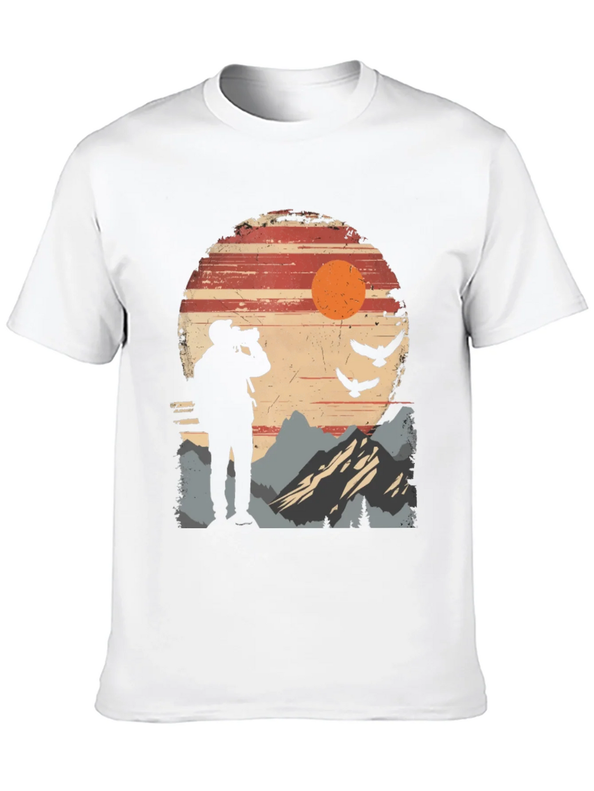 Nature Photographer Silhouette T-Shirt product image 12