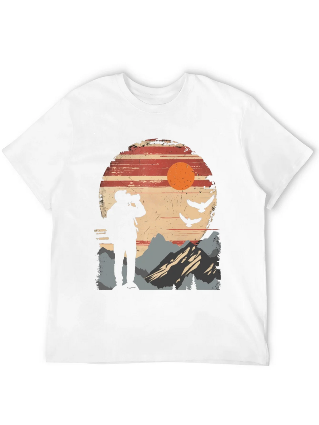 Nature Photographer Silhouette T-Shirt product image 3