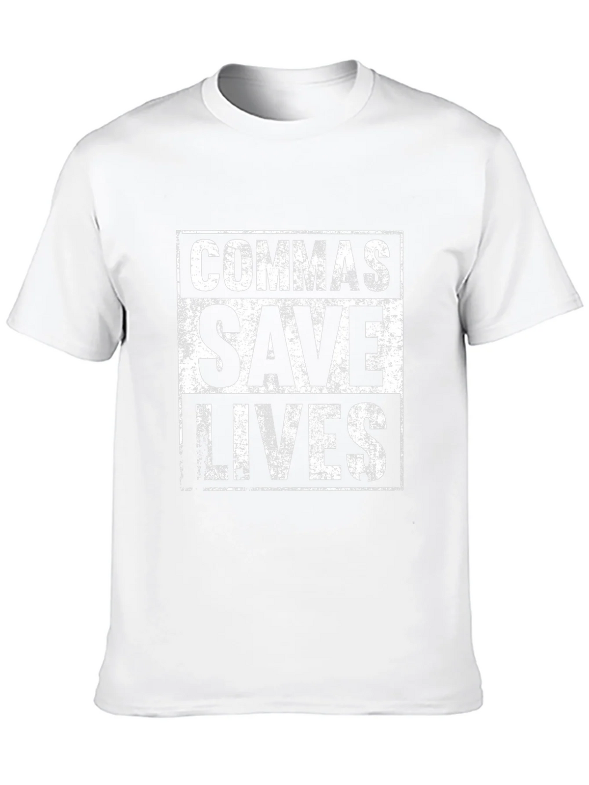 Commas Save Lives T-Shirt - Grammar Humor Tee product image 12
