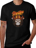 Firefighter Skull Graphic Tee - We Fight What You Fear! product image 1