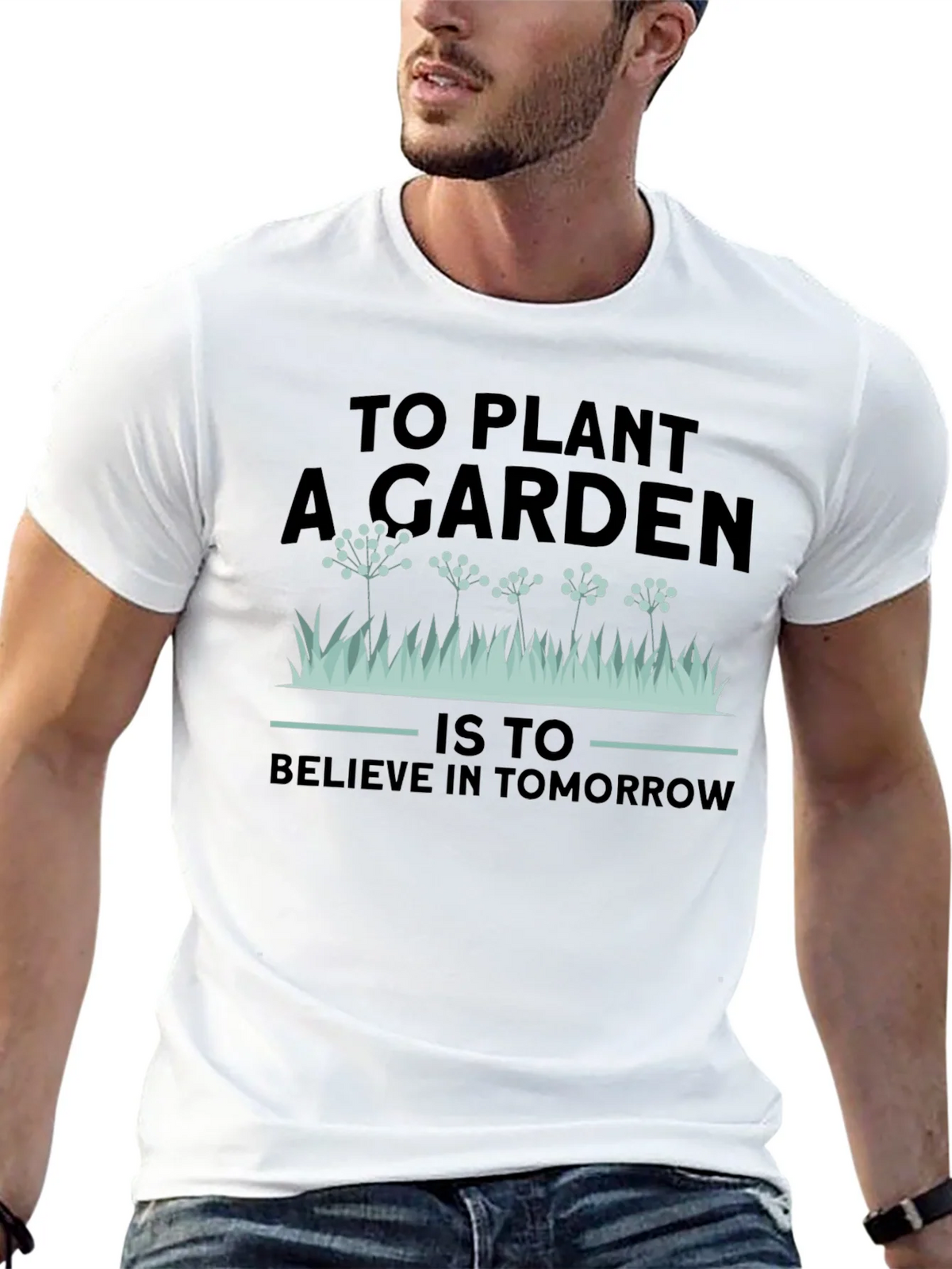 Gardening T-Shirt: To Plant A Garden - Believe In Tomorrow product image 4