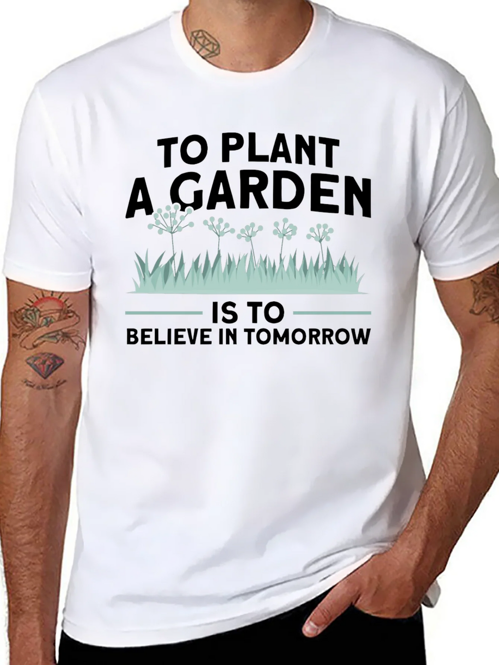 Gardening T-Shirt: To Plant A Garden - Believe In Tomorrow product image 10