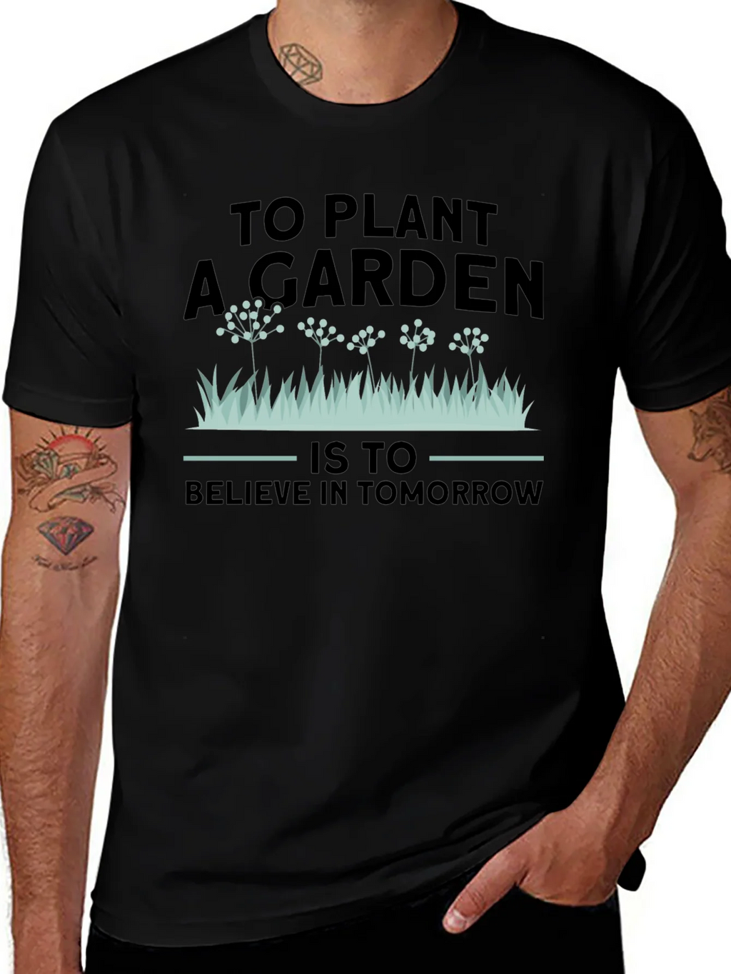 Gardening T-Shirt: To Plant A Garden - Believe In Tomorrow product image 1