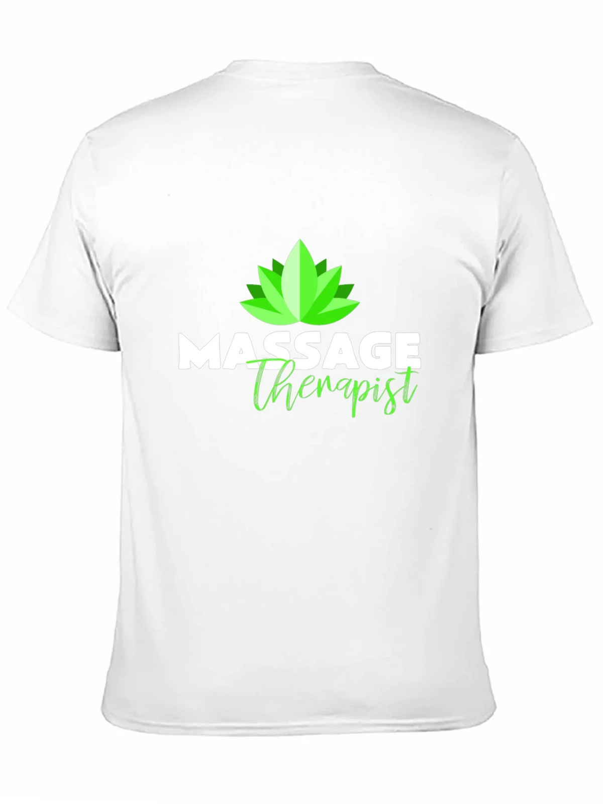 Massage Therapist T-Shirt - Lotus Design product image 2