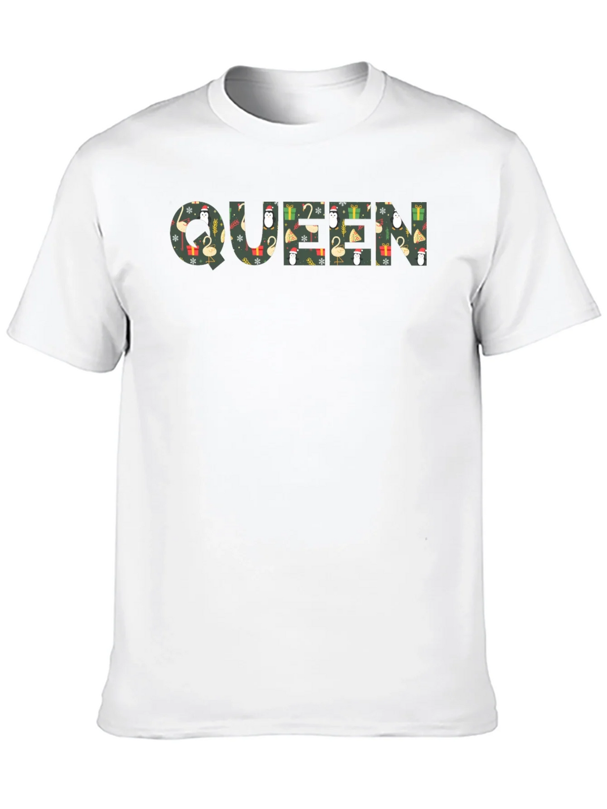 Queen Christmas Pattern Graphic Tee product image 12