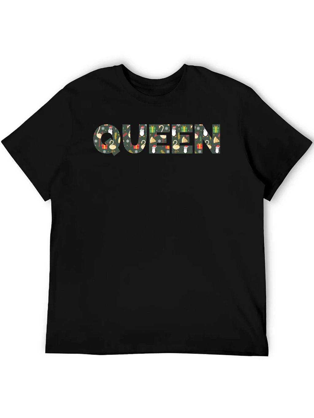 Queen Christmas Pattern Graphic Tee product image 8