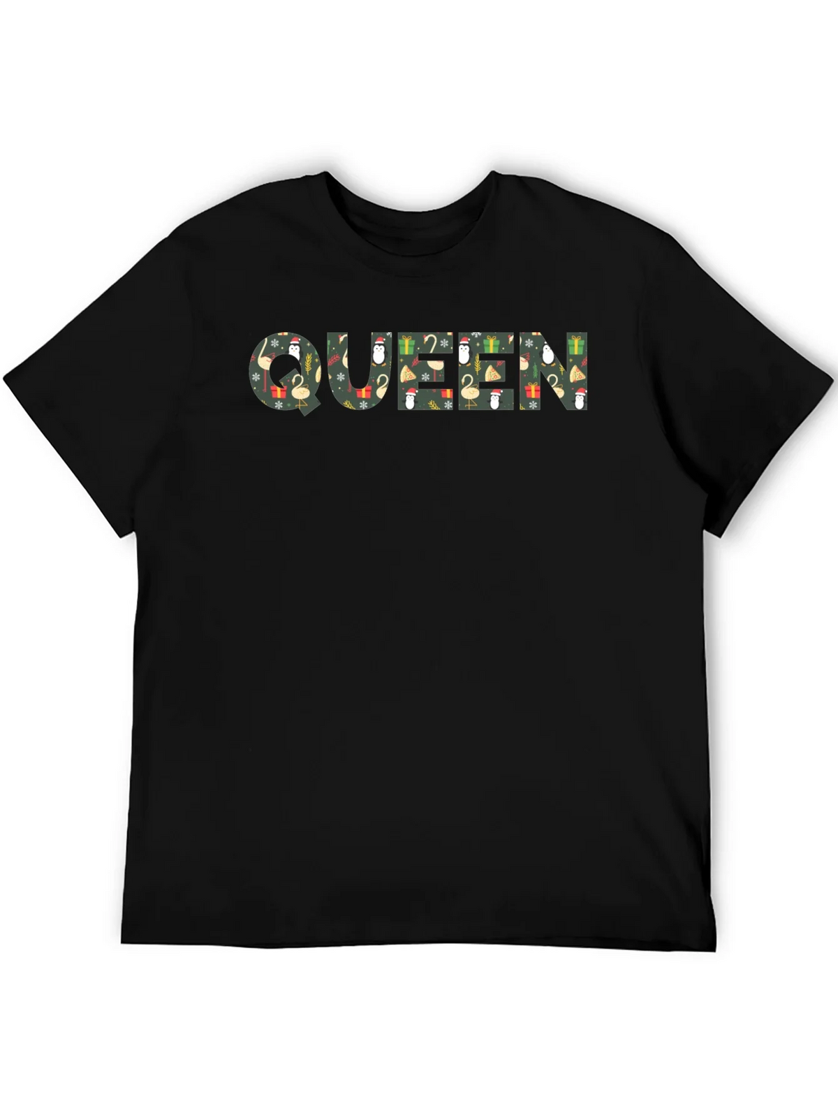 Queen Christmas Pattern Graphic Tee product image 8
