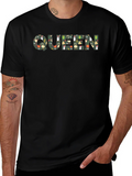 Queen Christmas Pattern Graphic Tee product image 1