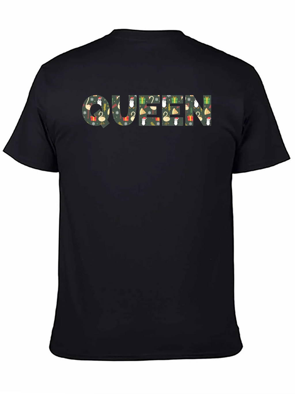 Queen Christmas Pattern Graphic Tee product image 7