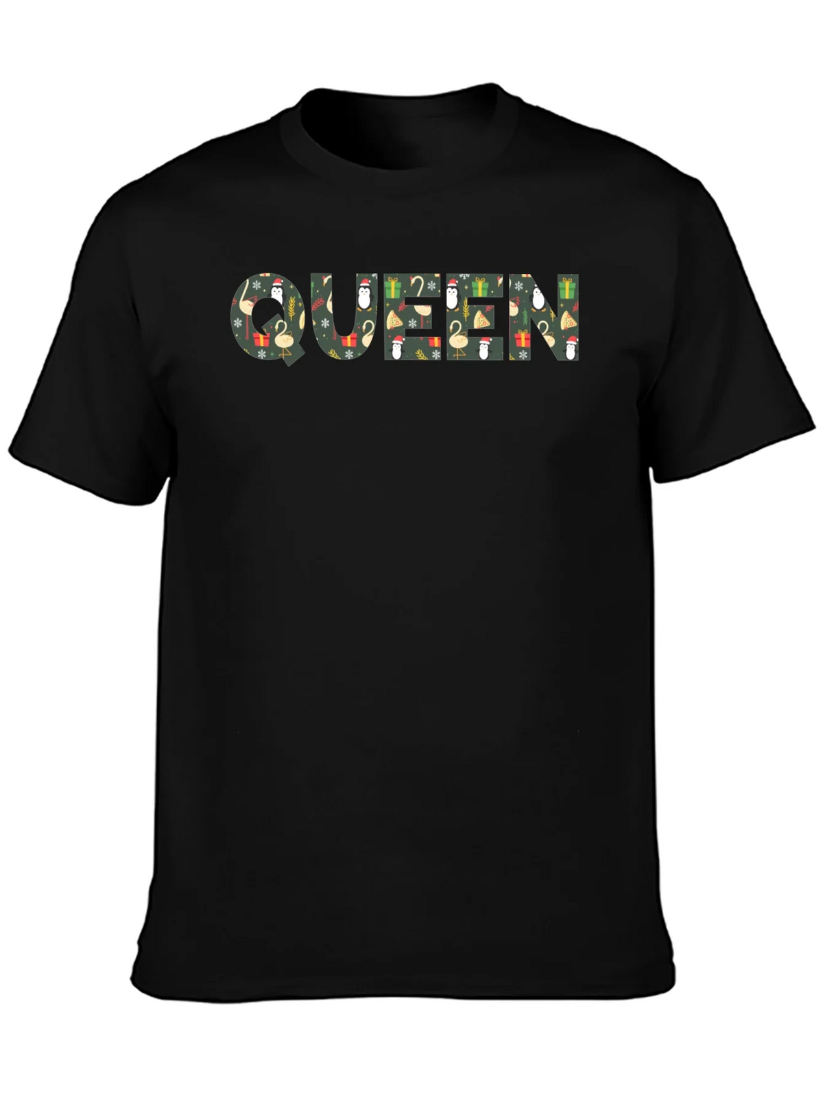 Queen Christmas Pattern Graphic Tee product image 6