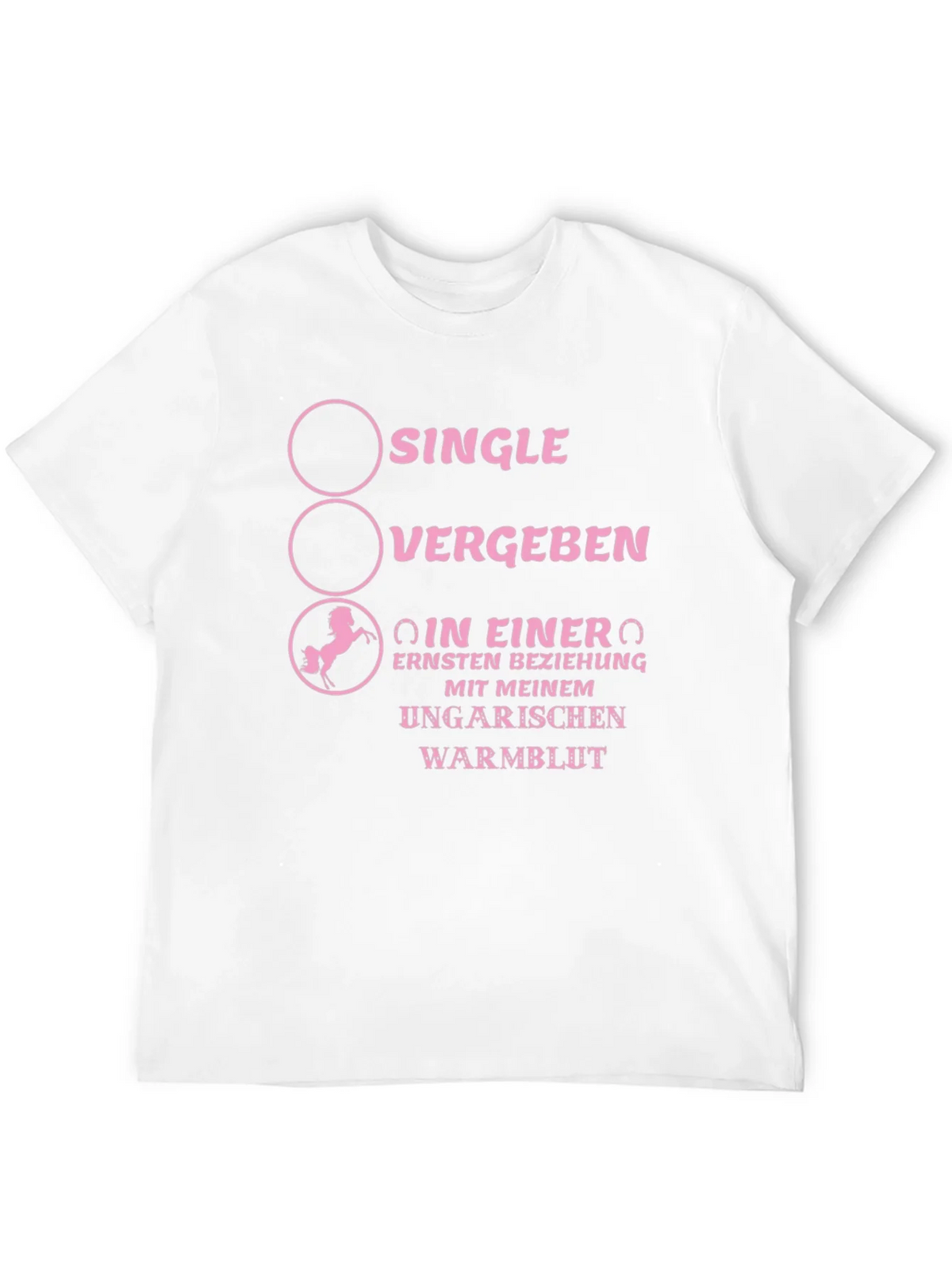 Single Vergeben Warmblut Horse T-Shirt product image 3