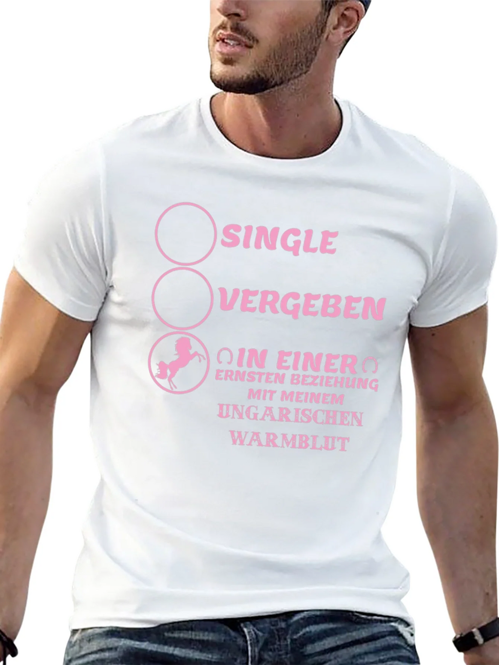 Single Vergeben Warmblut Horse T-Shirt product image 4