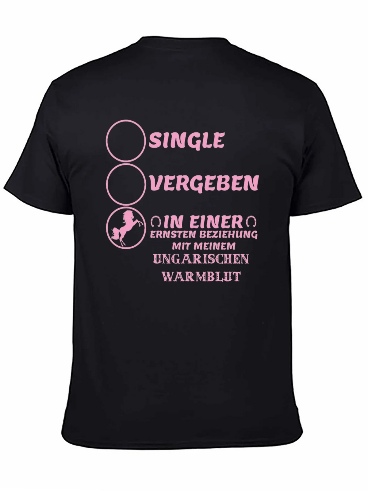 Single Vergeben Warmblut Horse T-Shirt product image 7