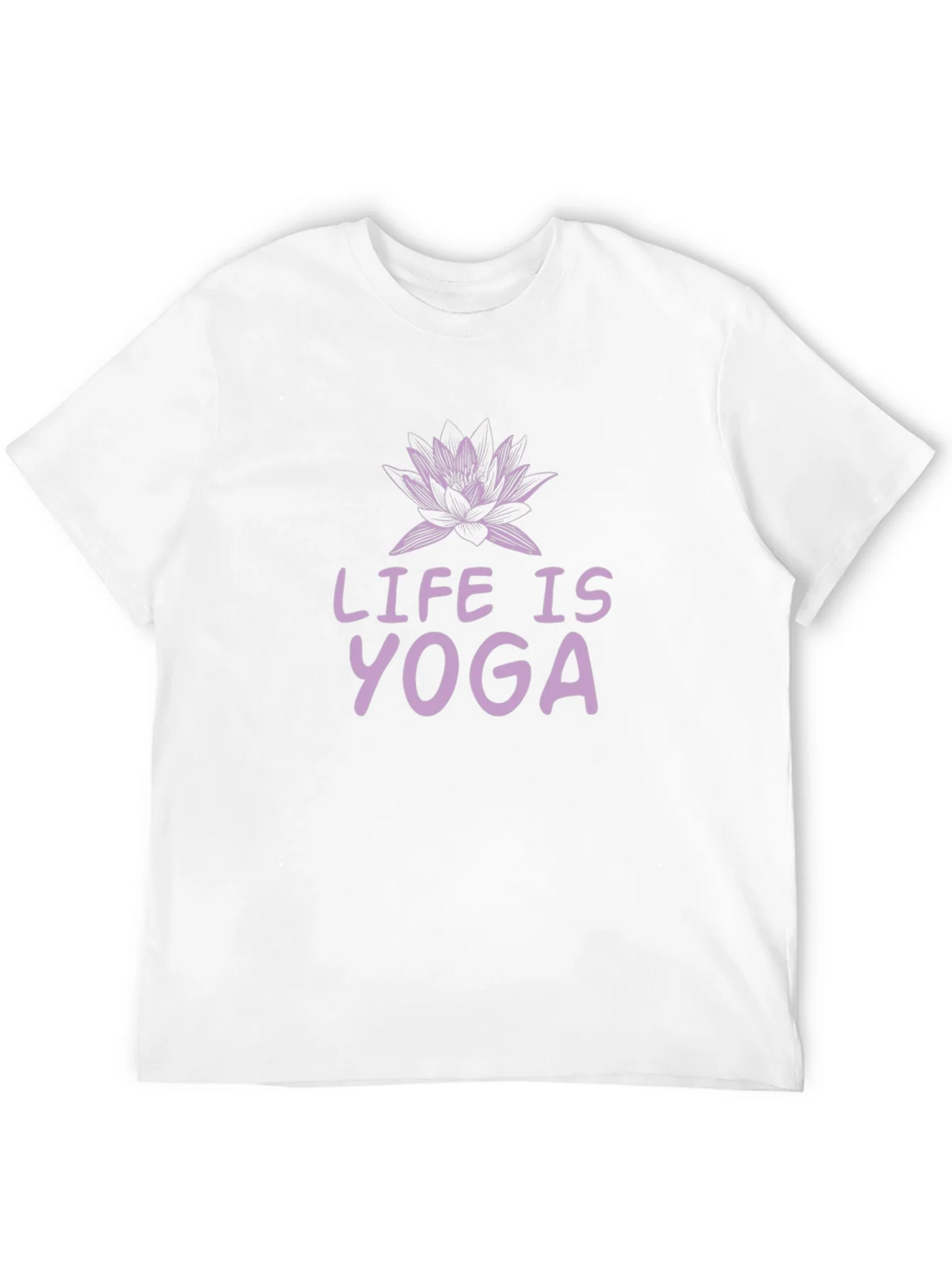 Life is Yoga T-Shirt - Lotus Design product image 3