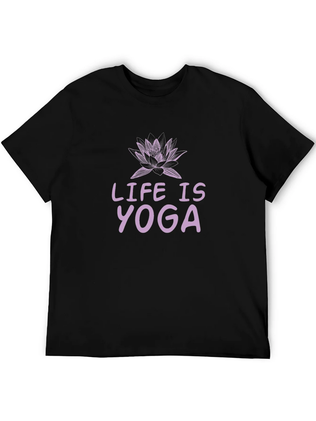 Life is Yoga T-Shirt - Lotus Design product image 8