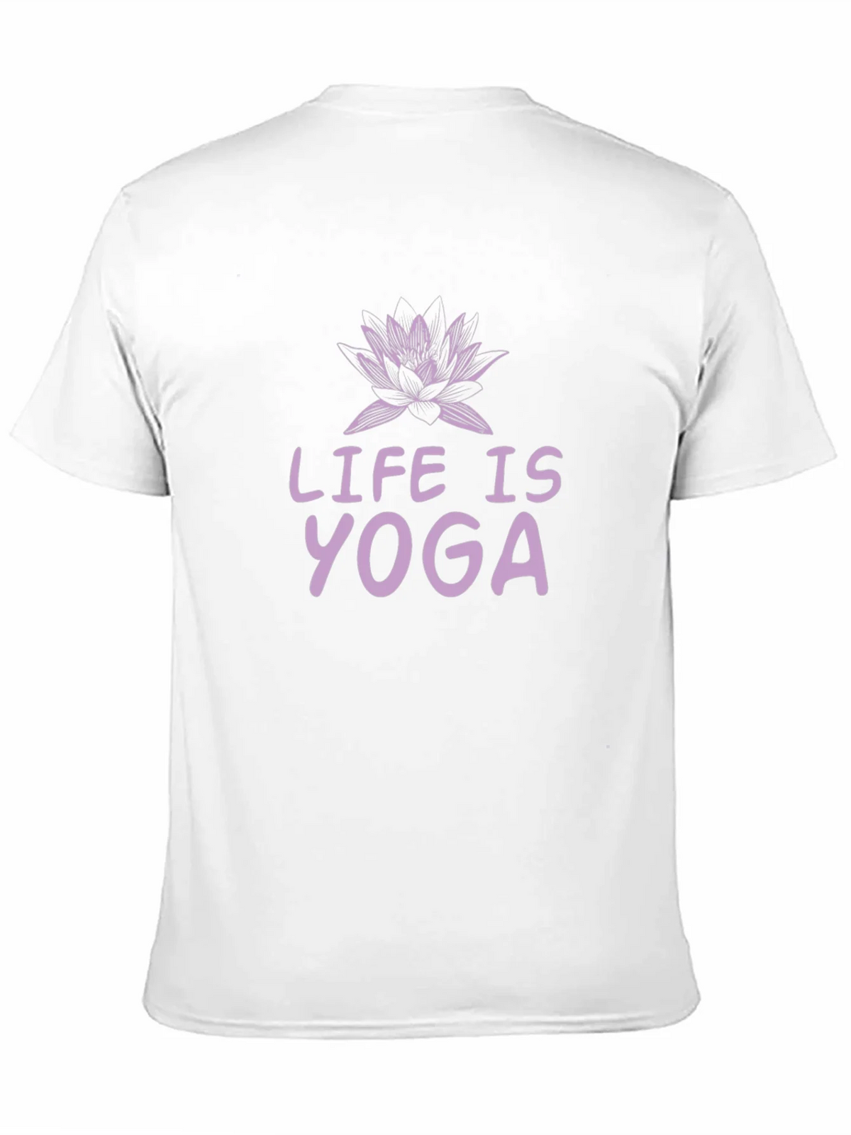 Life is Yoga T-Shirt - Lotus Design product image 2