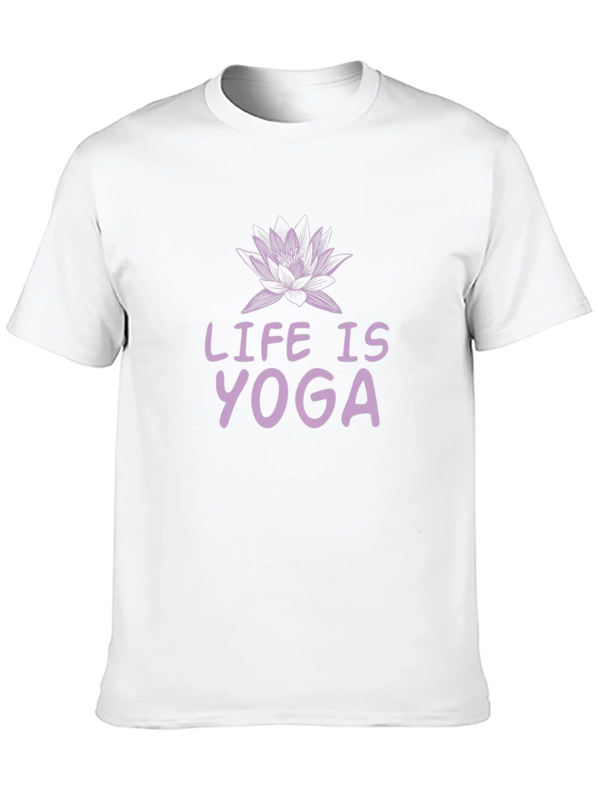 Life is Yoga T-Shirt - Lotus Design product image 12