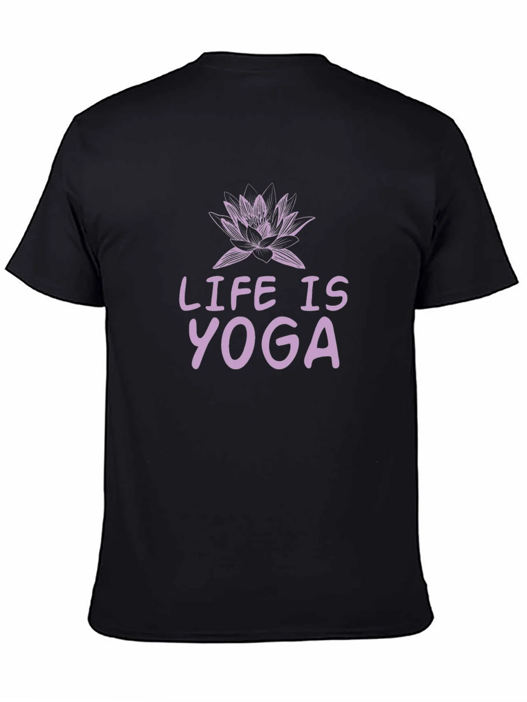 Life is Yoga T-Shirt - Lotus Design product image 7
