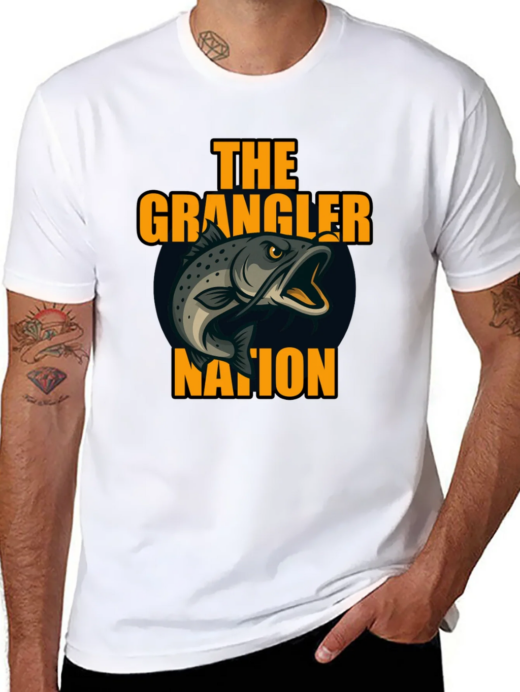 The Grangler Nation Fishing T-Shirt product image 10