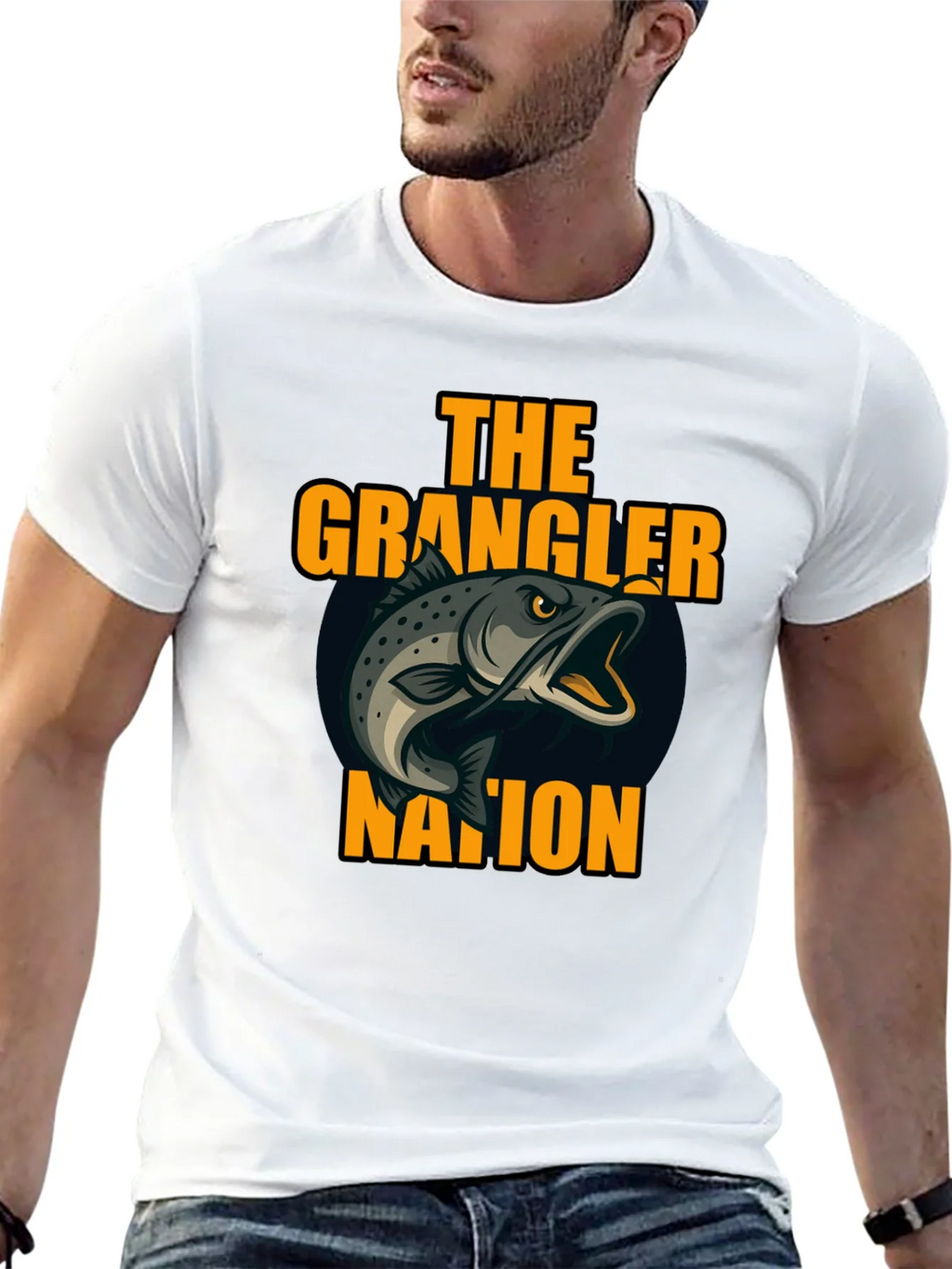 The Grangler Nation Fishing T-Shirt product image 4