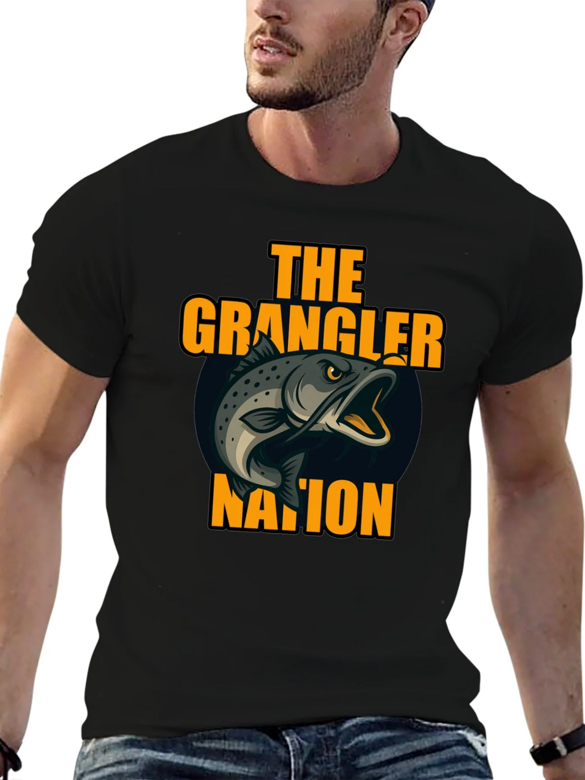 The Grangler Nation Fishing T-Shirt product image 9