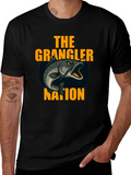 The Grangler Nation Fishing T-Shirt product image 1