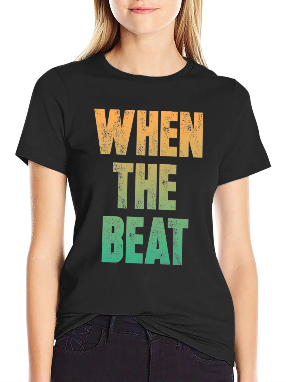 When The Beat Drops Graphic Tee - Cotton Blend product image 5
