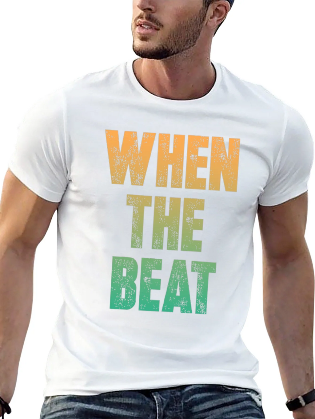 When The Beat Drops Graphic Tee - Cotton Blend product image 4