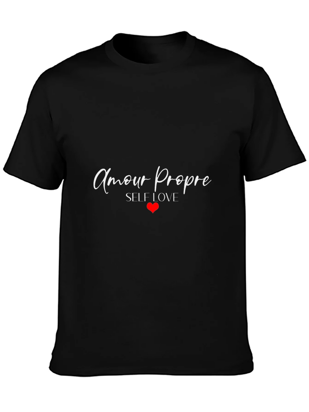 Amour Propre Self Love T-Shirt - Black product image 6