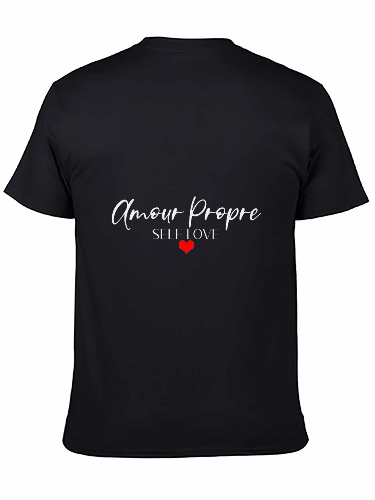 Amour Propre Self Love T-Shirt - Black product image 7