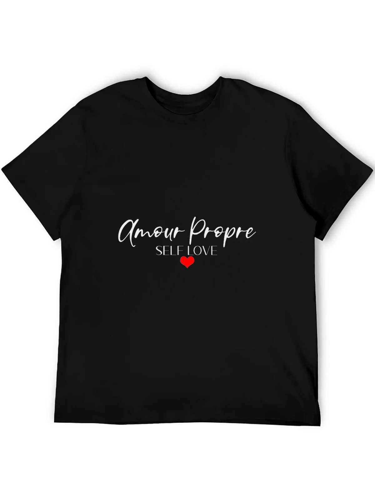 Amour Propre Self Love T-Shirt - Black product image 8