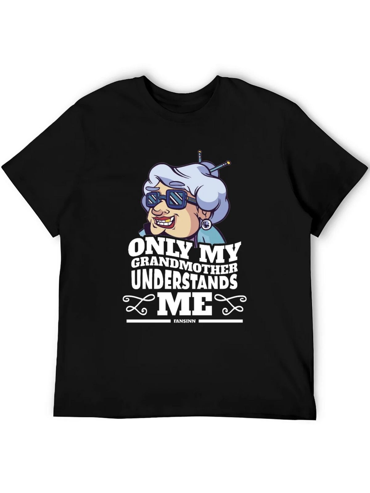 Funny Grandmother T-Shirt - Only My Understands Me product image 8