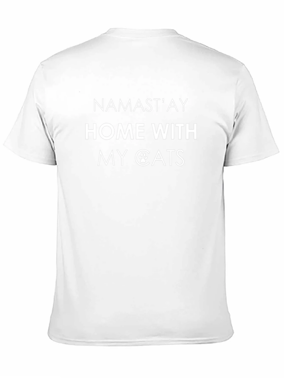 Namastay Home With My Cats T-Shirt product image 2