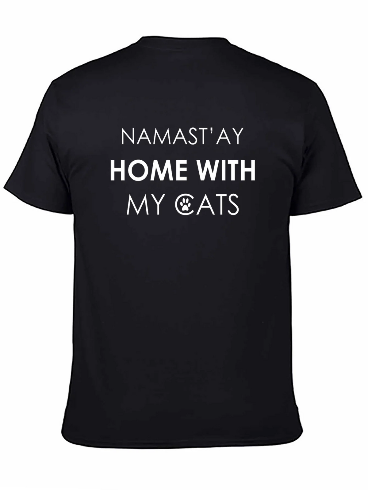 Namastay Home With My Cats T-Shirt product image 7