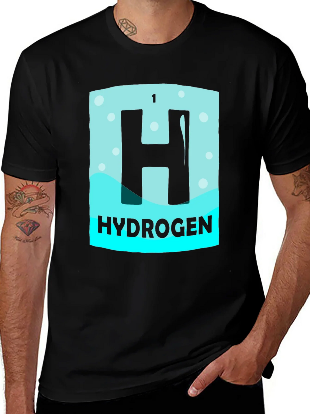 Hydrogen Element T-Shirt - Science Tee product image 1